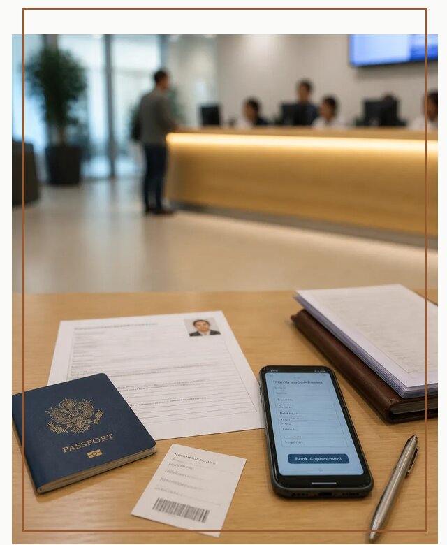 Запись в визовый центр в Севастополе для подачи документов