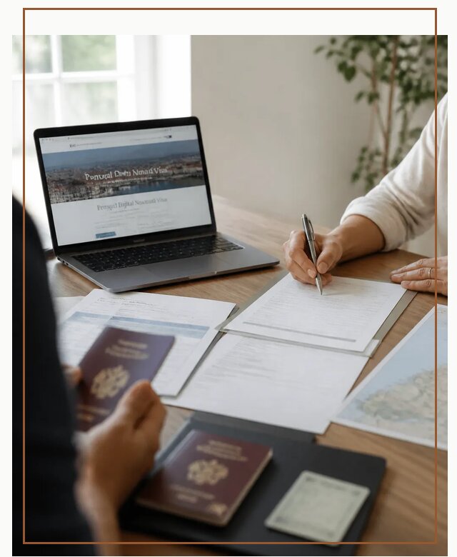 Оформление Digital Nomad и ВНЖ Португалии в Севастополе